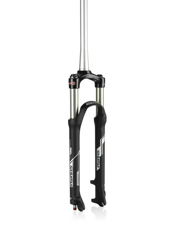 SR Suntour SF16 Raidon XC RLR Federgabel 27.5" taper AHead 9mm 100mm schwarz/gold