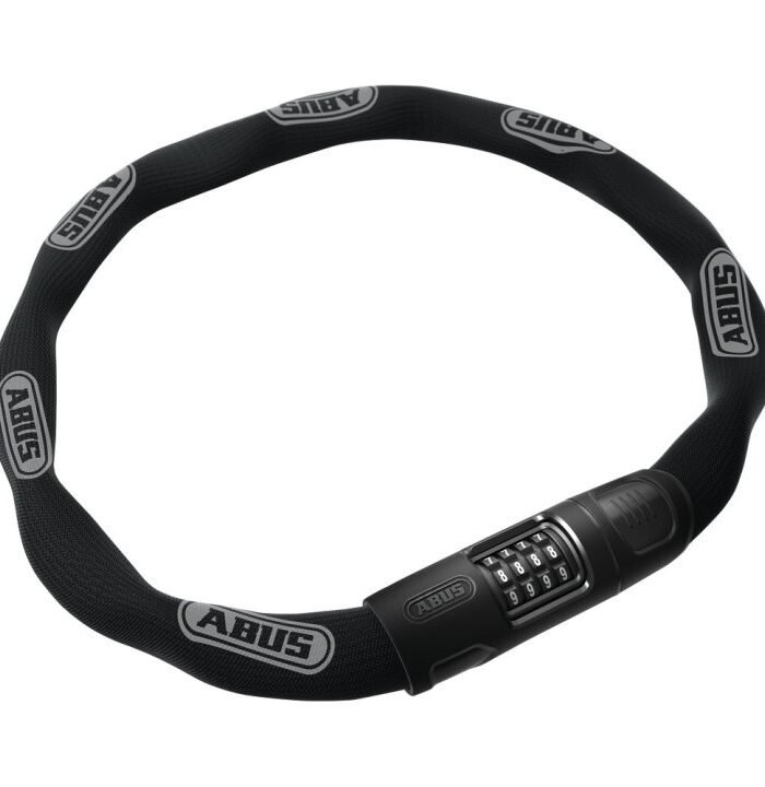 ABUS 8808C Kettenschloss schwarz 85cm