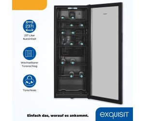 Getränkekühlschrank GKS240-GT-160C schwarz – Bild 3