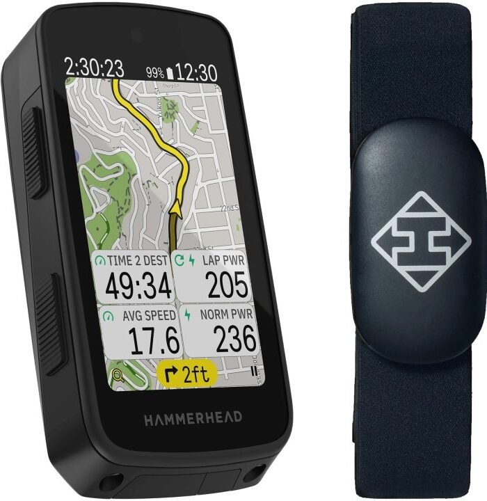 Hammerhead Karoo 3 GPS Fahrradcomputer + C1 Herzfrequenzsensor 2.0