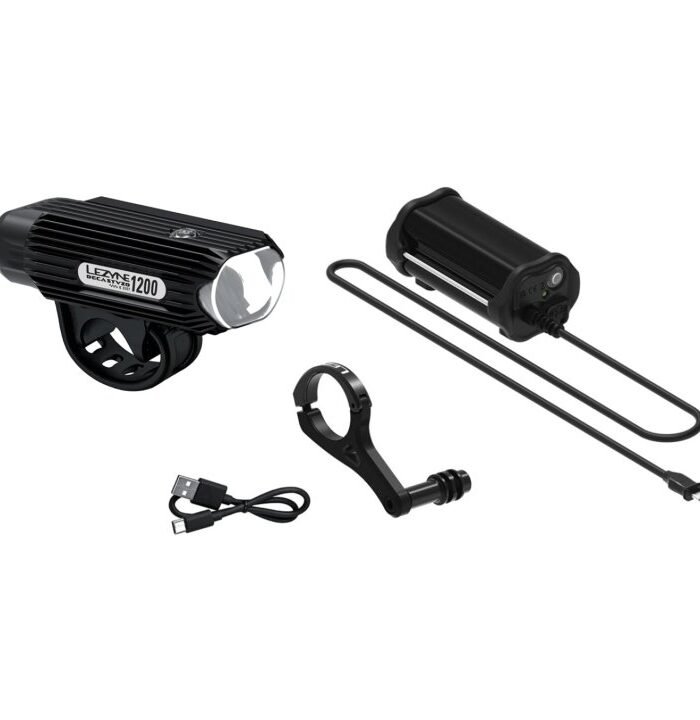 Lezyne Deca 1200 StVZO Frontleuchte - schwarz