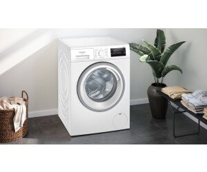 Siemens IQ300 Waschmaschine WM14N127, 8 kg Füllmenge, 1400 U/Min., iQdrive, AquaStop, varioSpeed, freistehend, 84,5 cm Höhe